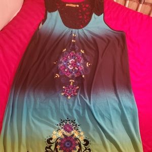 Women's colorful dress